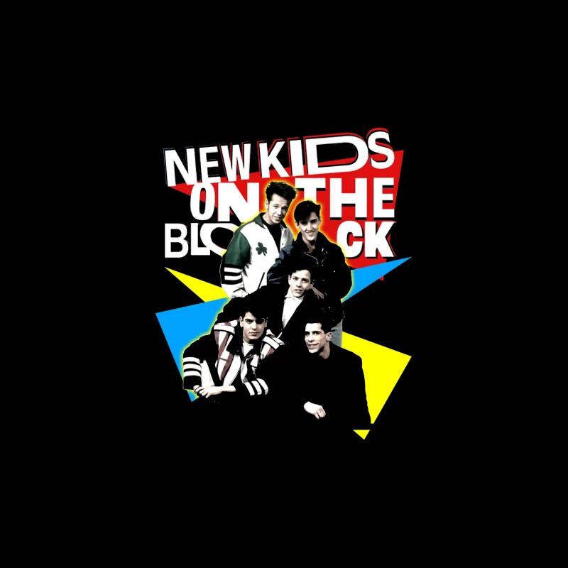 New Kids On The Block Retro Album Art Design Tapestry