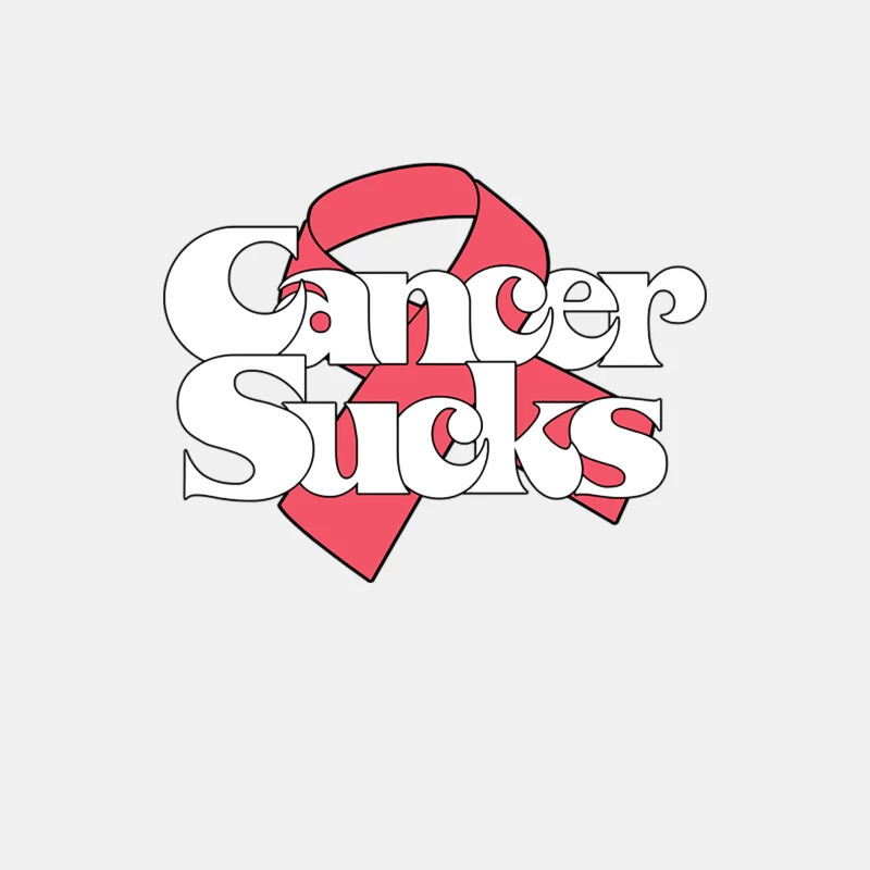 Cancer Sucks  Original Cancer Awareness Design Male Tank Top