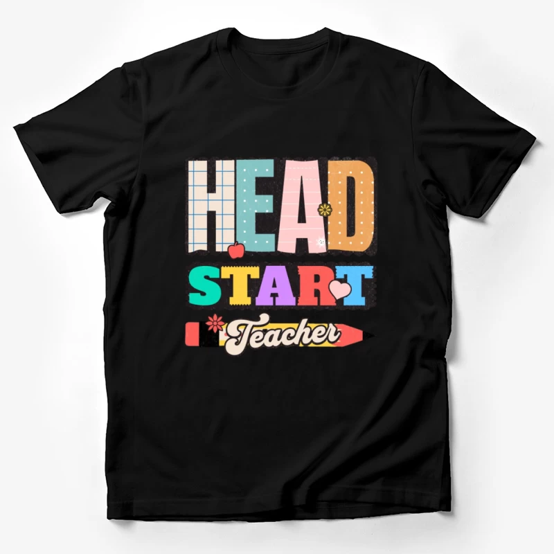 Head Start Lehrer Design Herren T-Shirt