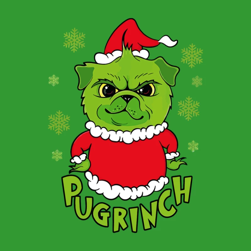 Pugrinch: Grumpy Holiday Cheer Pin