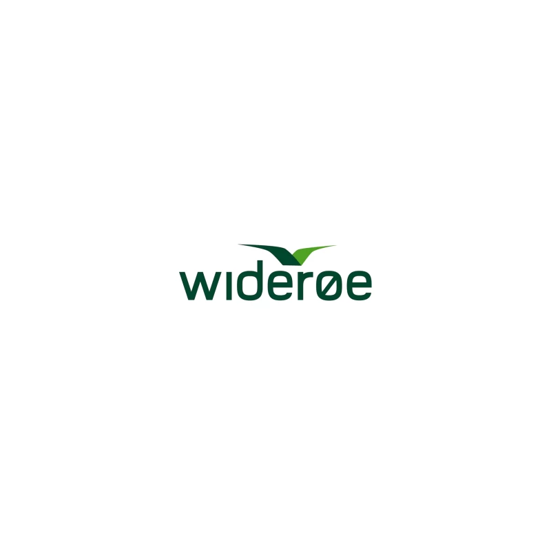 Wideroe Airlines Green Bird Logo Design iPhone Case