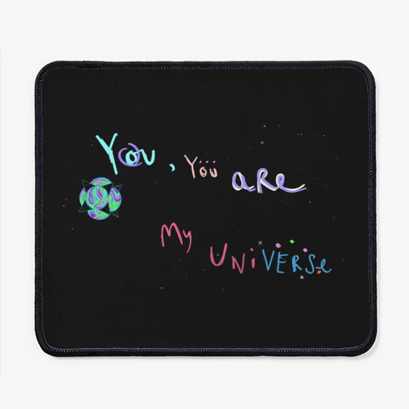 Coldplay My Universe Mouse Pad