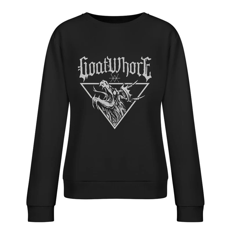 Goatwhore Dragon Female Pullover Sweatshirt