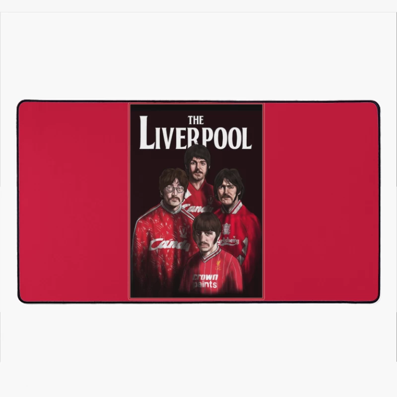 Liverpool/Beatles Mashup Desk Mat