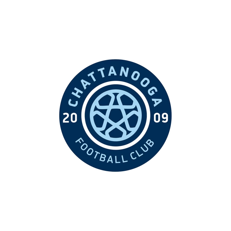 Chattanooga Football Club Official Logo - Est. 2009 Desk Mat