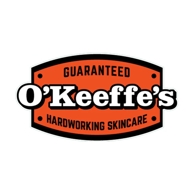 O'Keeffe's Hardworking Skincare Brand Logo Tapestry