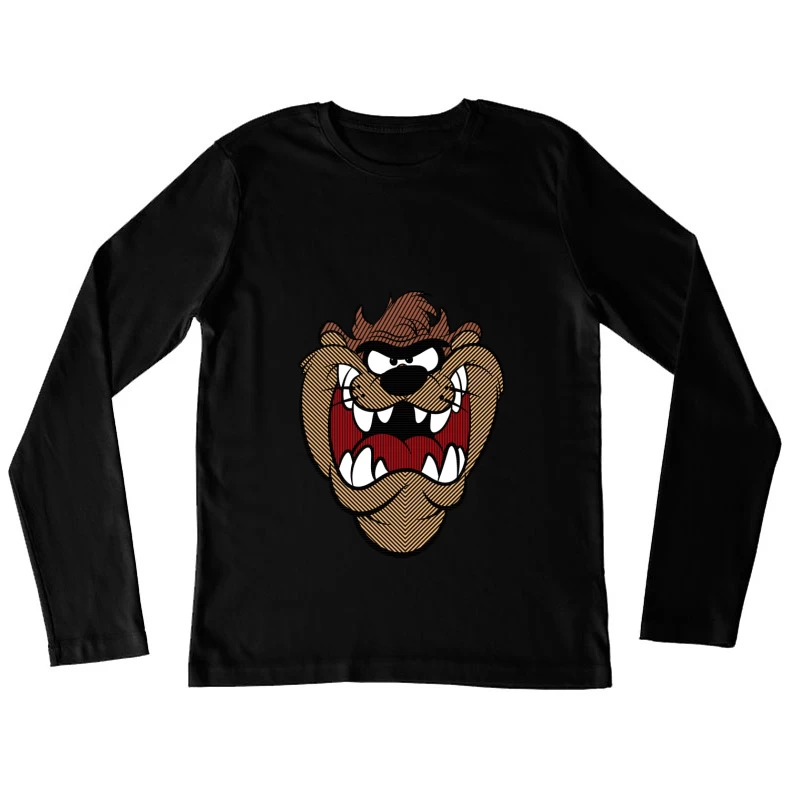 Taz the Tasmanian Devil Female Long Sleeve T-Shirt