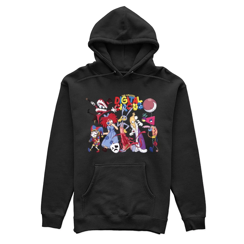 Die Erstaunliche Digitale Zirkusgruppe Damen Pullover Hoodie