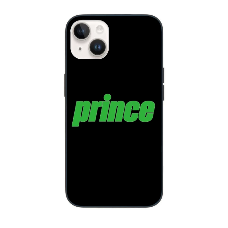 Prince Sports Brand Green Logo iPhone Case