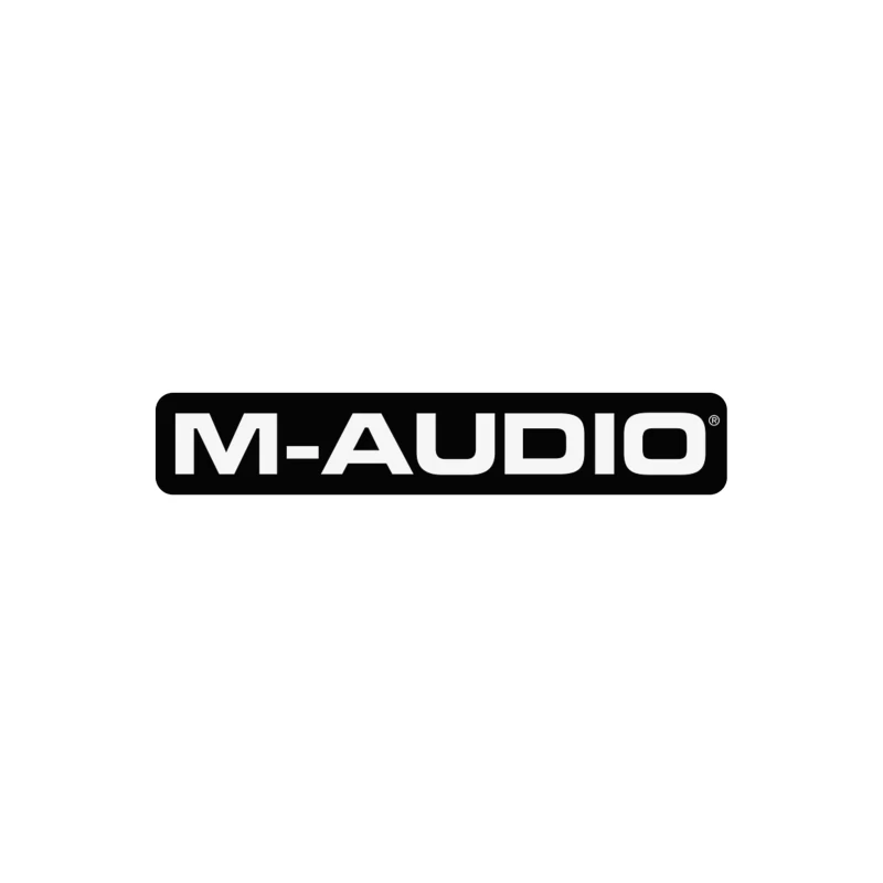 M-Audio Professional Audio Equipment Brand Logo Desk Mat