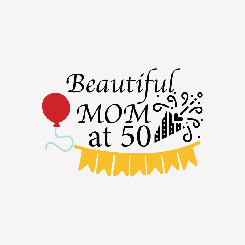 Jolie Maman de 50 ans Femme T-Shirt