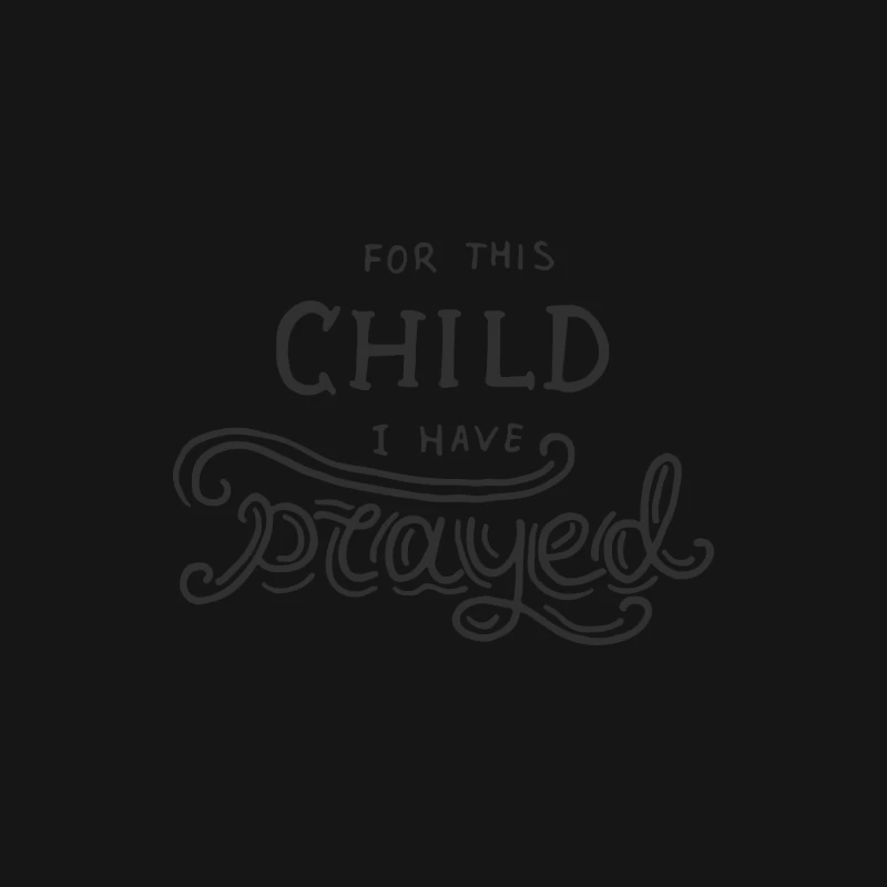 Citation inspirante sur la prière pour un enfant Homme Manches Longues T-Shirt