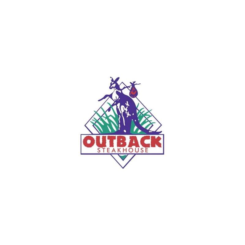 outback steakhouse logo 3 Desk Mat