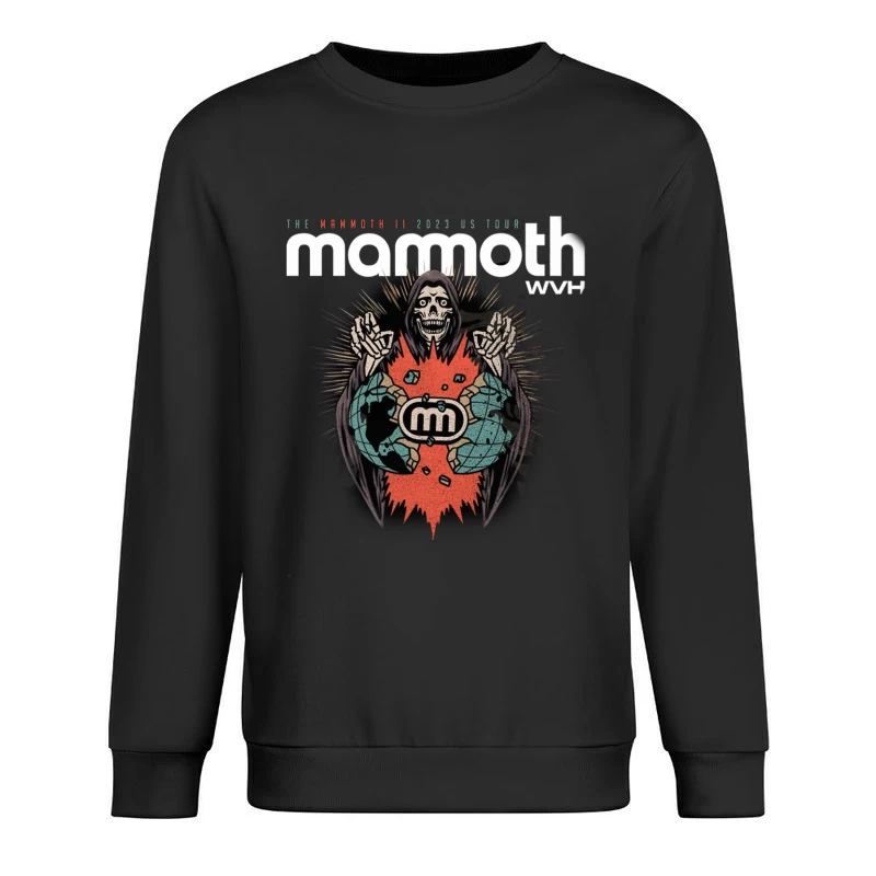 Mammoth Metal Festival 2023 Dark Gothic Poster Design Male Pullover Sweatshirt