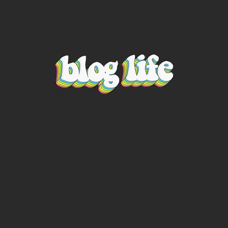 Blog Life - Awesome Graphic Design Typography Baseball Cap