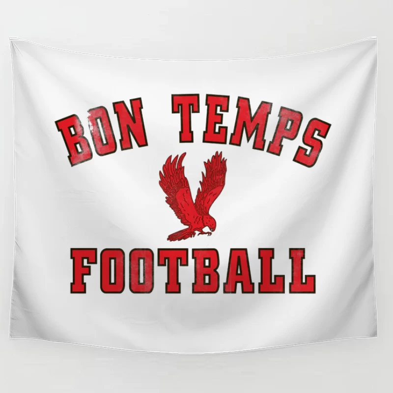 Bon Temps Football Vintage Tapestry