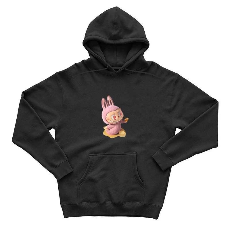 Manga-Plüschfigur in rosa Kostüm Herren Pullover Hoodie