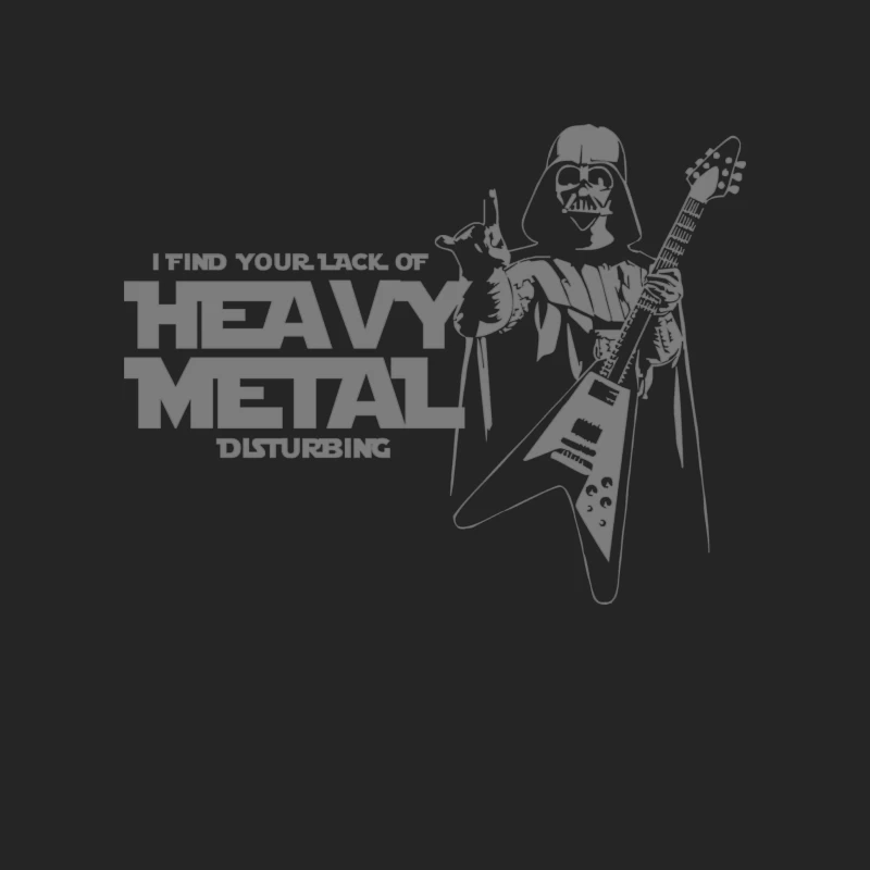 Darth Vader I Find Your Lack Of Heavy Metal Disturbing Female Pullover Sweatshirt