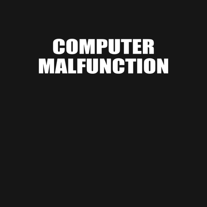 Computer Malfunction Female Long Sleeve T-Shirt
