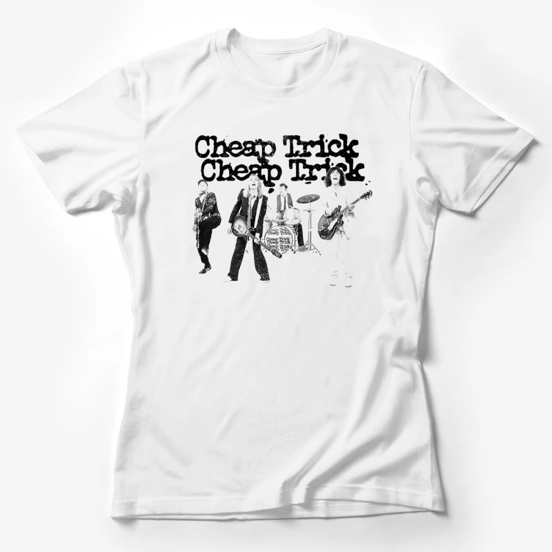 Cheap Trick Vintage Female T-Shirt