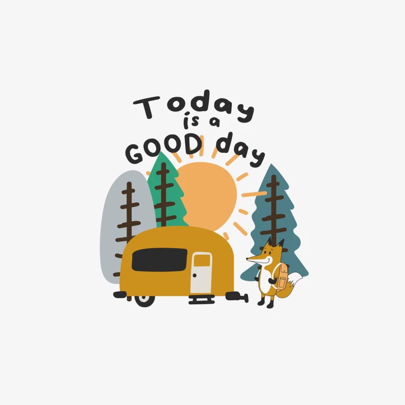 Heute ist ein guter Tag im Wald Herren Pullover Sweatshirt