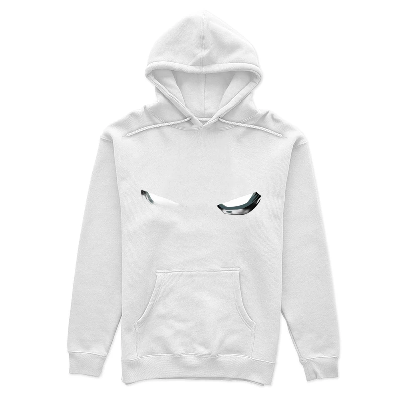 Dunkle, bedrohliche Augen-Design Damen Pullover Hoodie