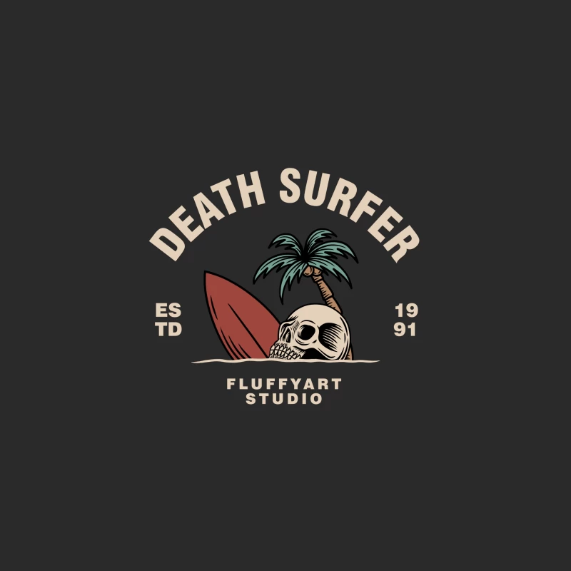 Death Surfer Studio Logo Baseball Cap