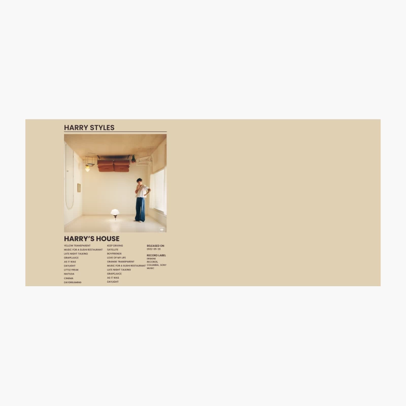 Harry Styles' Retro-Inspired Album Cover: A Minimalist Pop Culture Moment Coffee Mug