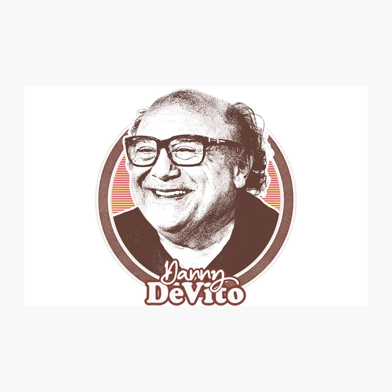 Danny DeVito  Retro Fan Art Design Travel Mug