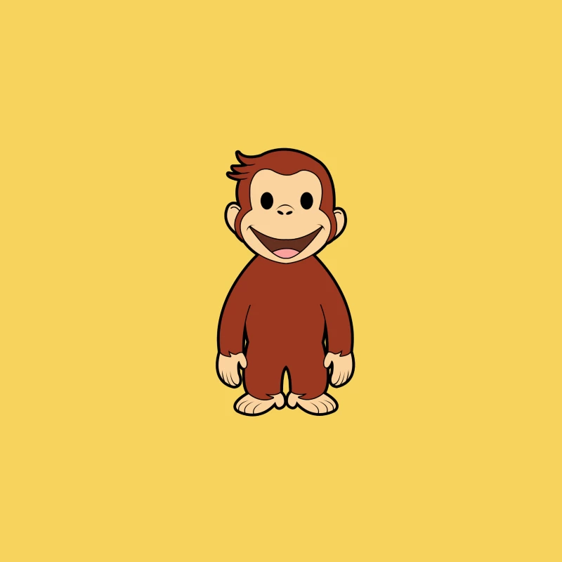 Curious George: Beloved Cartoon Monkey Character Bucket Hat