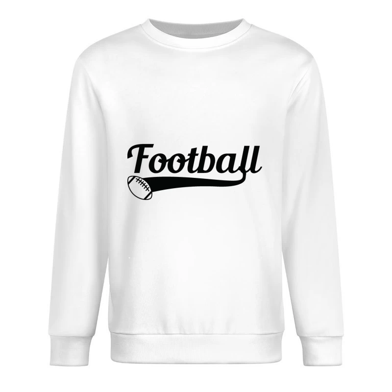 Design de Football en Noir Homme Sweat-shirt à enfiler