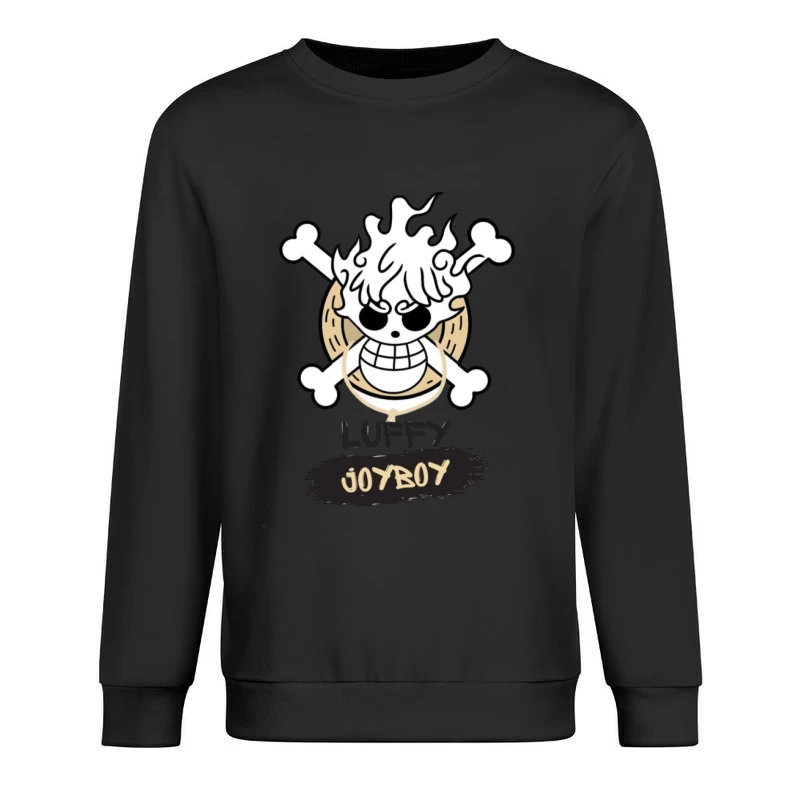 Piratenzeichen mit Luffy und Joyboy Herren Pullover Sweatshirt