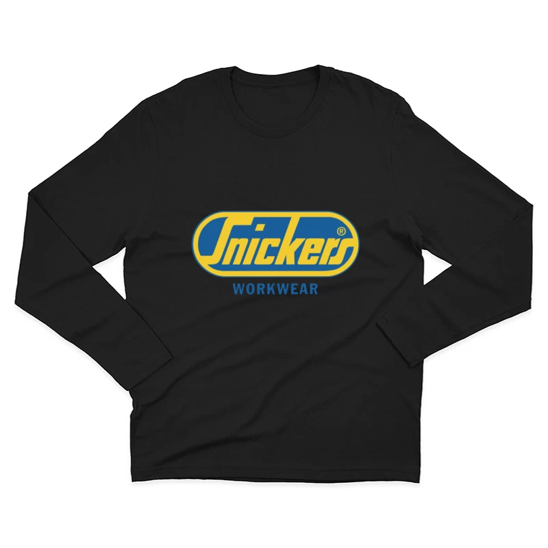 Snickers Workwear Brand Logo Design Male Long Sleeve T-Shirt