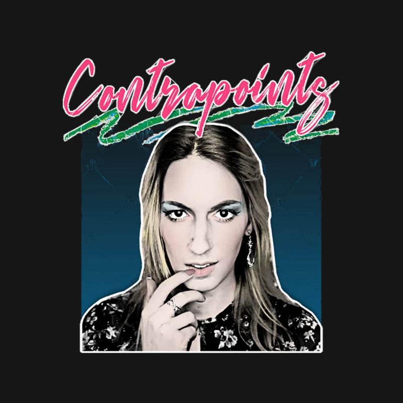 Contrapoints - Aesthetic Fanart Design Mouse Pad