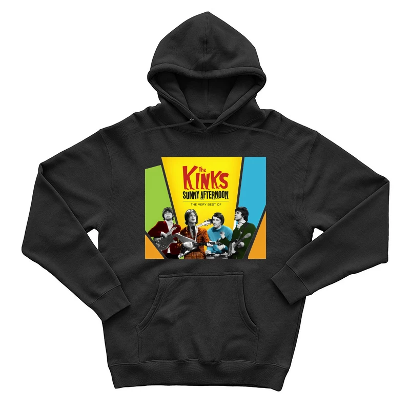 The Kinks 'Sunny Afternoon: The Very Best Of' Vintage Album Cover Male Pullover Hoodie