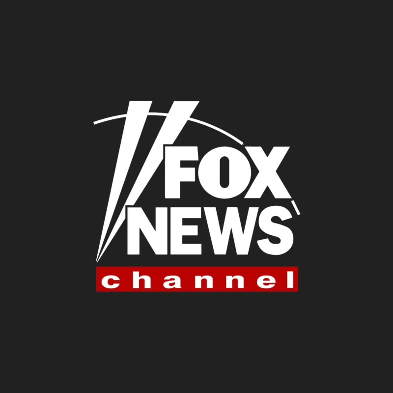 Fake News Channel Fox News Logo Bucket Hat