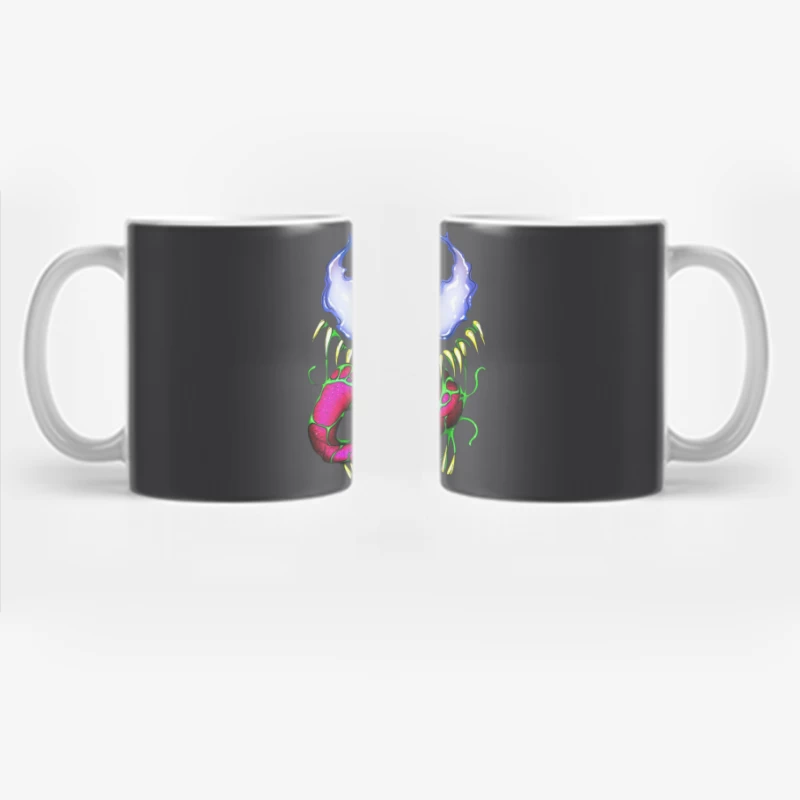 Vibrant Comic Monster Art Coffee Mug