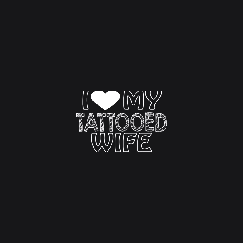 J'aime ma femme tatouée Homme Sweat à capuche