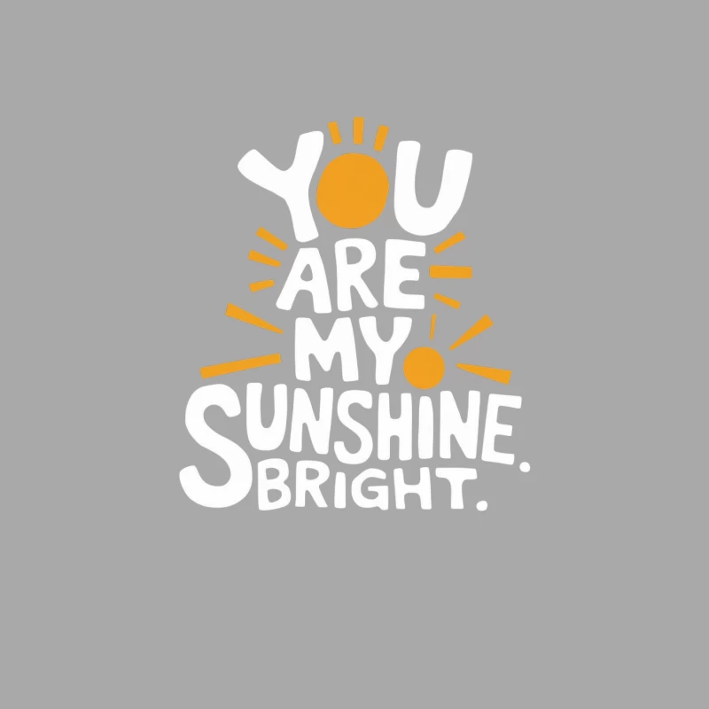 Bright Sunshine Minimal Typography Design Female Pullover Hoodie