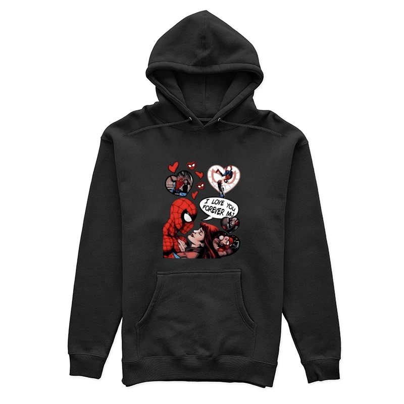 Amour entre Spider-Man et MJ dans les Comics Femme Sweat à capuche