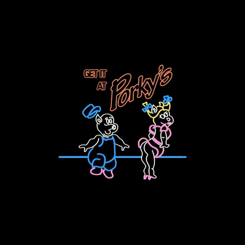 Porkys 6 Throw Pillow
