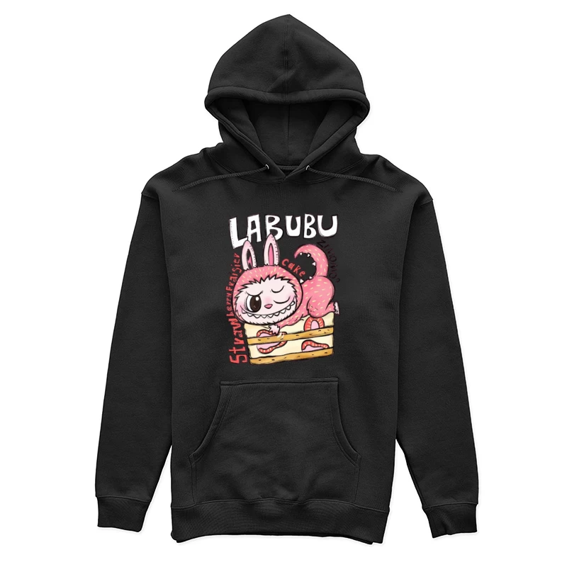 Labubu-Kuchenleckerei Damen Pullover Hoodie