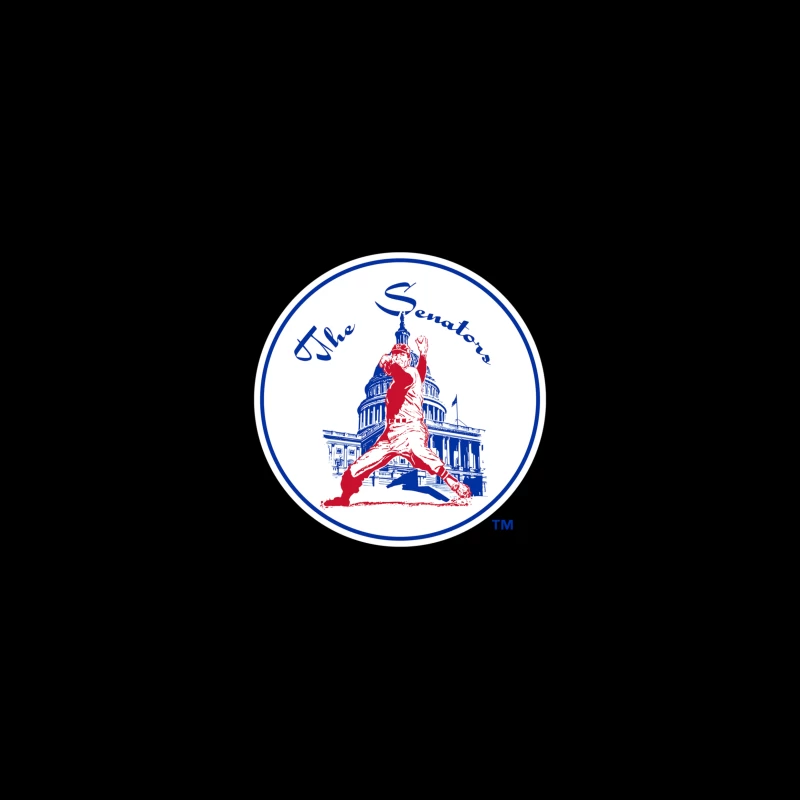 Washington Senators Baseball Club Desk Mat