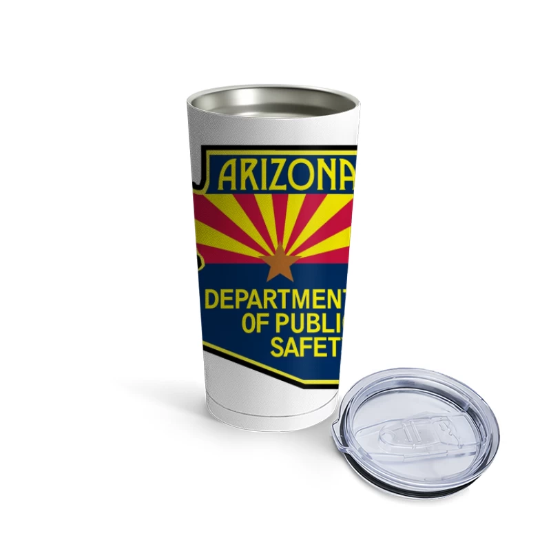 Arizona Department of Public Safety Official Logo Travel Mug