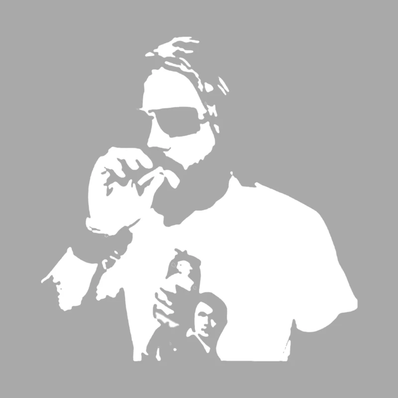 Ryan Dunn RIP jackass Male Pullover Hoodie