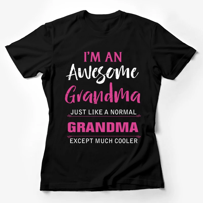 T-shirt Cool pour Grand-mère Femme T-Shirt