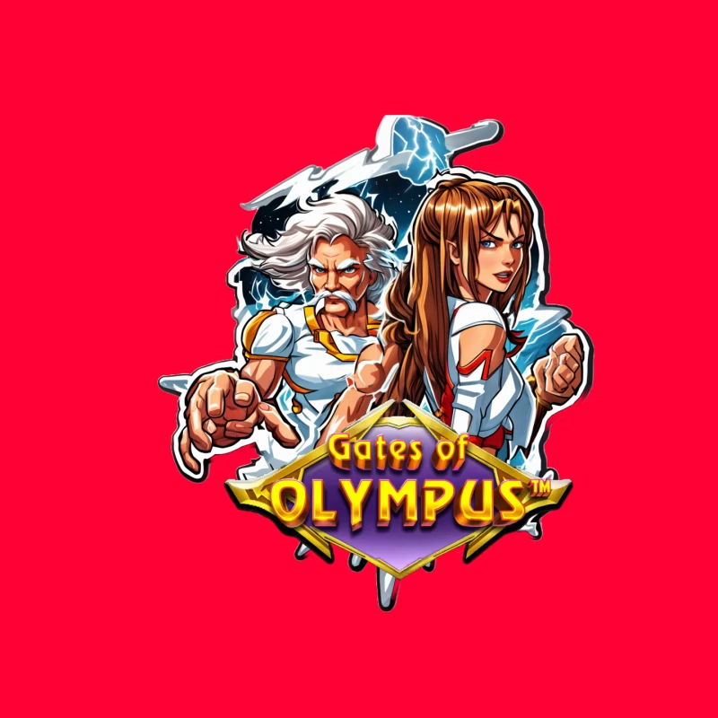 Gates of Olympus Game Artwork Mouse Pad