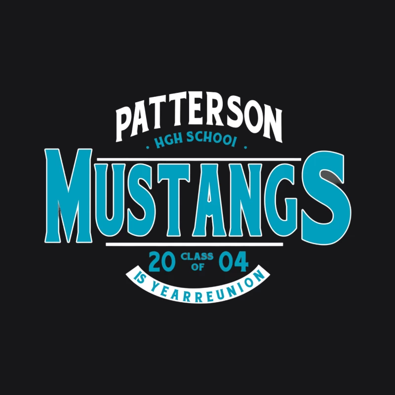 15 Jahre Klassentreffen der Patterson Mustangs High School Damen Pullover Hoodie