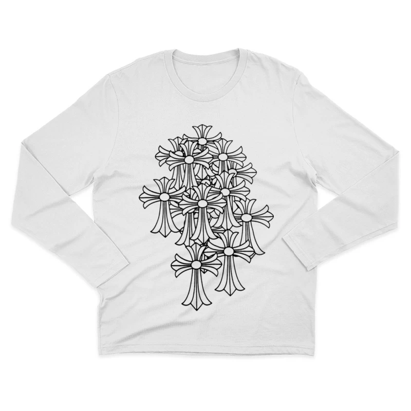  Herren Langarm T-Shirt