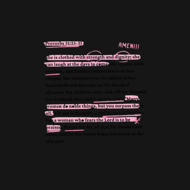 Versets bibliques inspirants sur les femmes fortes Homme Manches Longues T-Shirt